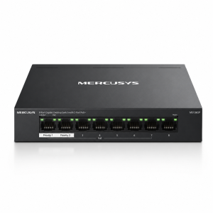 Mercusys MS108GP 8-Port Gigabit Desktop Switch with 7-Port PoE+