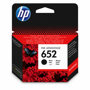 HP 652 Black Original Ink Advantage Cartridge