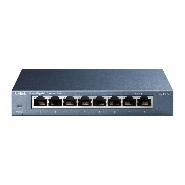 TP-Link TL-SG108 8-Port Gigabit Desktop Switch - Image 2