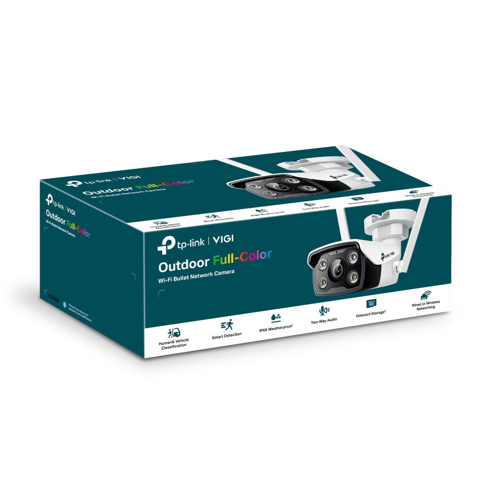 TP-Link VIGI C340-W Outdoor Full-Color Wi-Fi Bullet Camera - Image 2